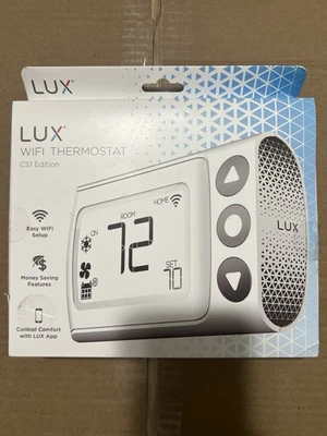 Lux CS1-WH1-B04 Digital Thermostat - Image 1 of 4