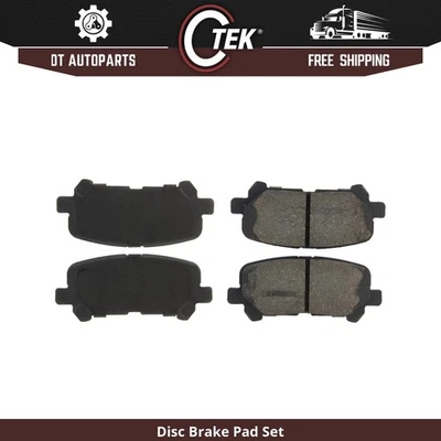 Para Honda Pilot 2012-2022 | Pastillas de freno de disco traseras centradas | Cerámica Foto 1 de 3