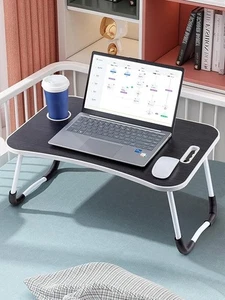Folding Laptop Table Stand Bed Tray Sofa Lap Computer Desk Notebook Breakfast - Picture 1 of 6