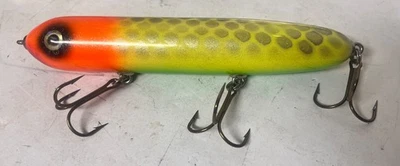 8" Suick Weagle Musky Lure in discontinued color VERY NICE! - Image 1 of 4