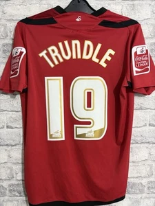 Maglia calcio Swansea City retro classica 2009 2010 Lee Trundle calcio vintage - Foto 1 di 9