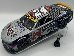 2023 WILLIAM BYRON #24 LIBERTY U TEXAS WIN DIAMOND 1/24 ELITE with Trophy - Picture 1 of 1