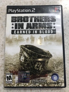 BROTHERS IN ARMS WON IN BLOOD PLAYSTATION 2 PS2 PLAY STATION JUEGO DISCO NES HQ - Imagen 1 de 2