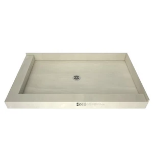 Tile Redi P3660CDL-PVC Redi Base 36" x 60" Rectangular Shower - Chrome - Picture 1 of 6