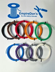 20 AWG Mil-Spec Wire Teflon (PTFE)  Stranded Silver Plated, Wire Kit 225 ft - Picture 1 of 1