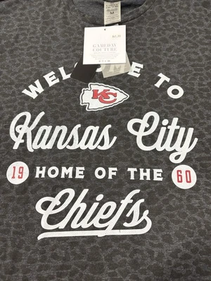 Camisa para mujer Kansas City Chiefs Gameday Couture - ¡Nueva! Foto 1 de 4