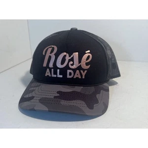 Trucker Hat/Cap Town All Stars Mesh Rose All Day B/W Camo Vail One Size - Picture 1 of 7
