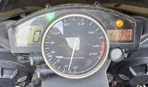 06-16 2006-2016 YAMAHA R6 R6R SPEEDOMETER SPEEDO METER GAUGE CLUSTER -RARE 20RPM - Picture 1 of 8