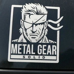 Solid Snake Metal Gear Solid Video Game die cut Vinyl car decal sticker 22” - Picture 1 of 1