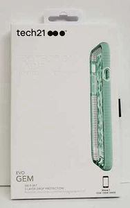 TECH21 - Evo Gem for Apple iPhone 6/6s/7/8/SE 2020 - Green Tint - Picture 1 of 3