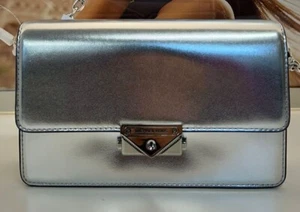 BORSA MICHAEL KORS COLLEZIONE CECE COLOR ARGENTO - Picture 1 of 1