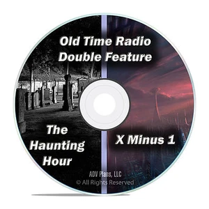X Minus 1, The Haunting Hour, All 203 Episodes, Old Time Radio, OTR, DVD CD F67 - Picture 1 of 1