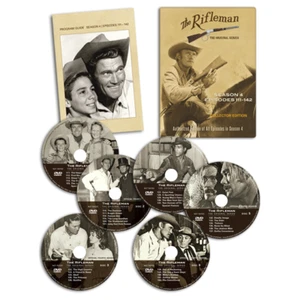 The Rifleman Collector Edition Season 4 (episodes 111 ‑ 142) DVD Box Set - Picture 1 of 7