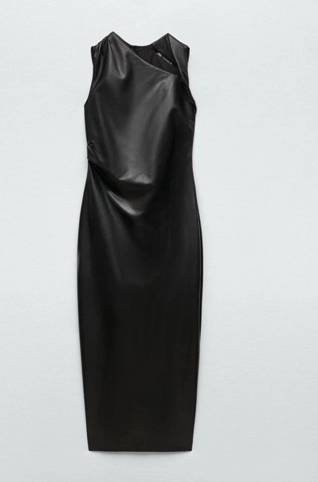Vestido de cuero Zara  Foto 1 de 1