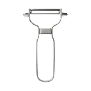 MUJI Stainless Steel Peeler W7.5 x L12cm Vegetable Peeler Potato Carrot Fruits - Picture 1 of 3