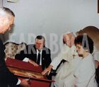 Altes Pressefoto Italien, Giovanni Paolo II Und Lech Walesa, 1994, Druck