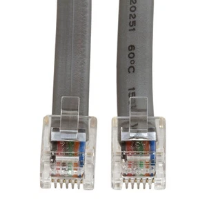 7 ft - DCC - rj12- Cable for Digitrax - Loconet -NEW - Tested - - Picture 1 of 1