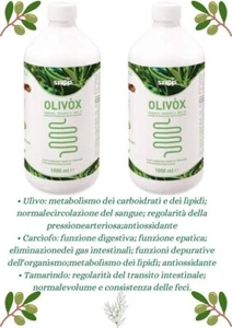 OLIVOX SNEP 2 BOTTIGLIE DA 1 LITRO PANCIA PIATTA SGONFIA DRENA - Foto 1 di 3