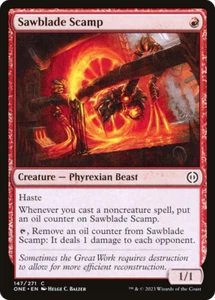 x4 Sawblade Scamp ONE MTG 147/271 COMÚN M/NM 4x - Imagen 1 de 1