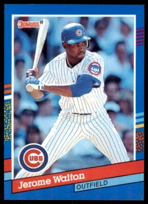 1991 Donruss Baseball Card Jerome Walton Chicago Cubs #72 - Image 1 of 2