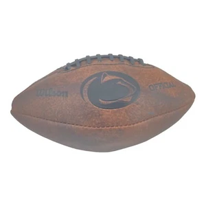 Penn State Nittany Lions PSU Mini Wilson Football 9" Composite Leather Tailgate - Picture 1 of 9