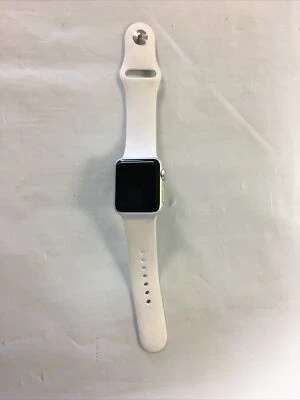 Apple Watch Sport 38mm Aluminum Case White Sport Band - (MJ2T2LL/A) 4273801-0004 - Image 1 of 4