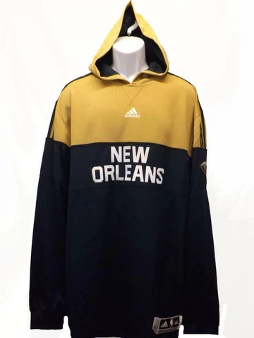 New Orleans Pelicans Mens M-L-XL-2XL-3XL-4XL+2 On Court Light Weight Hoodie $110 Cover