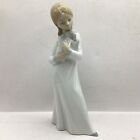 Nao Lladro Girl With Puppy Dog Figurine Hand Made in Spain (C2) S#561