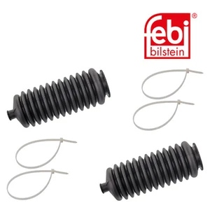 FEBI 103865 Faltenbalg Satz Lenkmanschette Vorderachse beidseitig für RENAULT - Bild 1 von 2