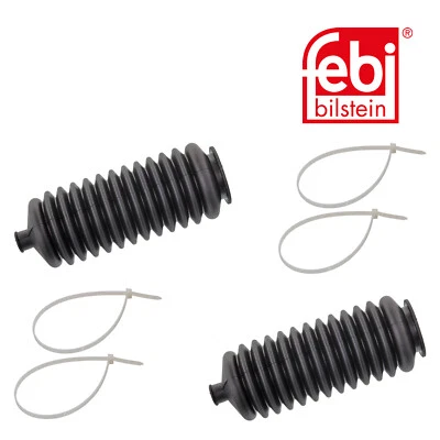 FEBI 103865 Faltenbalg Satz Lenkmanschette Vorderachse beidseitig für RENAULT - Bild 1 von 2