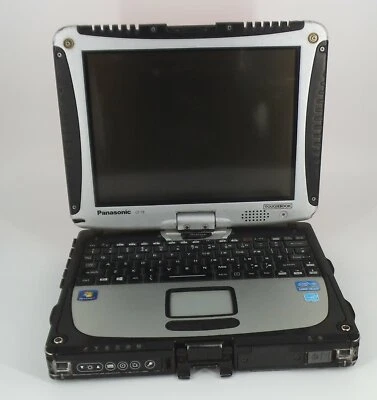 Panasonic ToughBook CF-19 MK6 Core i5 Rugged Tablet Laptop GPS Win7-10 Built own - Image 1 of 4