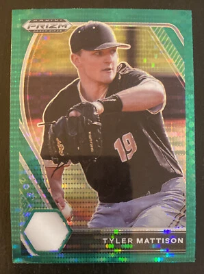 2021 PRIZM DRAFT GREEN PULSAR PDP104 TYLER MATTISON - Image 1 of 2