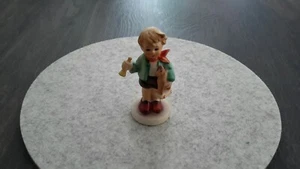 Hummelfigur 239/C alte Figur Junge mit Schaukelpferd und Tröte Goebel 1967 - Bild 1 von 1