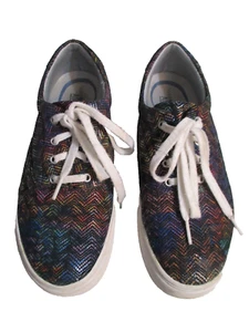 Nurse Mates Align DAMEN-SNEAKER MEHRFARBIG METALLIC GESTREIFT LEDER GRÖSSE 9,5 - Bild 1 von 15