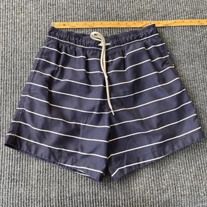Boardshorts Kids Navy Blue White Pockets - Picture 1 of 12