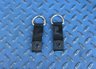 2014-2016 Porsche Cayman 981 Interior Tie Down Hooks Blue 98155124501 - Image 1 of 4