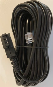 NTBA/Splitter DSL Anschlusskabel 10 m, TAE-F-Stecker 6P2C-DEC-6/2-Westernstecker - Zdjęcie 1 z 3