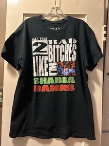 ASAP FERG T-shirt uomo grande nera - Foto 1 di 4