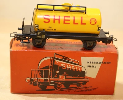 Märklin 4502 SHELL Kesselwagen aus Blech, Metall Spur H0 - Bild 1 von 4