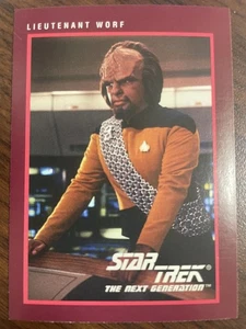 Lieutenant Worf - 1991 Impel Star Trek 25th Anniversary #110 Michael Dorn - Picture 1 of 2