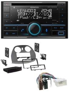 Kenwood CD 2DIN DAB USB MP3 Bluetooth Autoradio für Mitsubishi Eclipse 4G 05-12 - Bild 1 von 7
