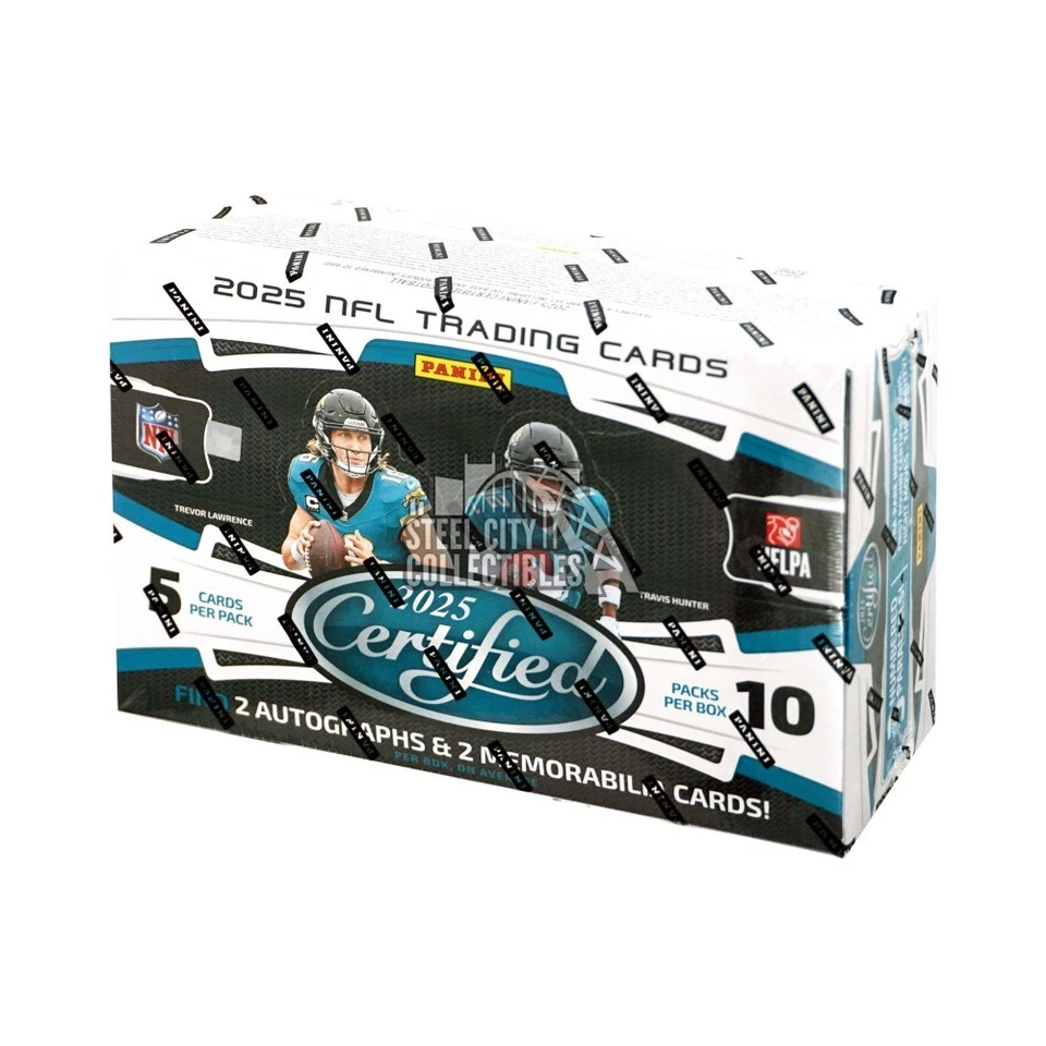 2025 Panini Certified Football NFL Hobby Box *LOW * * *