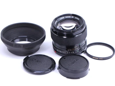 Canon NFD 50mm F1.2 50/1.2 New Fd Fast Lens Japón Free US Shipping F-1 AE-1 F1n - Imagen 1 de 4
