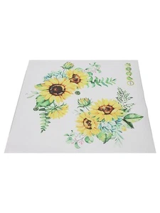 Removable Sunflower Wall Sticker Kitchen Bathroom Waterproof Decals Home Decors - Picture 1 of 21