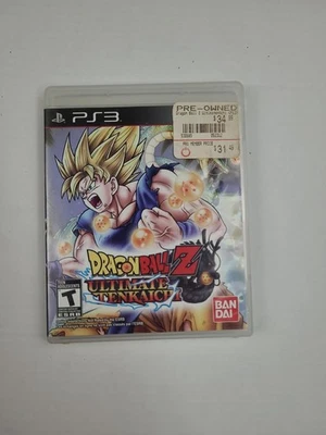 Dragon Ball Z Ultimate Tenkaichi PS3 Tested NO MANUAL Ban Dai Fighter Action  - Image 1 of 4