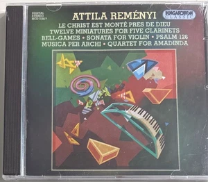 ATTILA REMENYI - Works CD BRAND NEW! Hungaroton - Picture 1 of 2