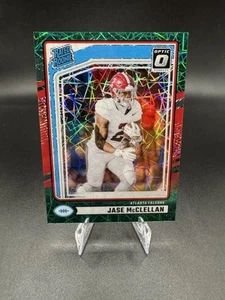 2024 Donruss Optic Preview Rated Rookie Green Velocity Jase McClellan #375  - Bild 1 von 2