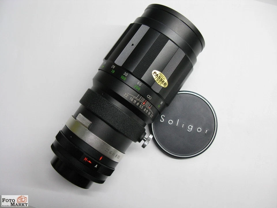 Tele-Objektiv M42 Gewinde 5,5 / 300 mm M-42 Auto lens - Top - Bild 1 von 4