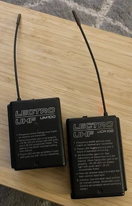Lectrosonics UCR100 and UM100 Transmitter/Receiver wireless mic kit  BLOCK 21 - Picture 1 of 9