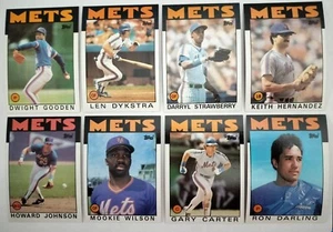 New York Mets 1986 Topps Full Set 43 Karten - Bild 1 von 6
